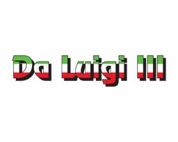 Pizzeria da Luigi 3 logo.
